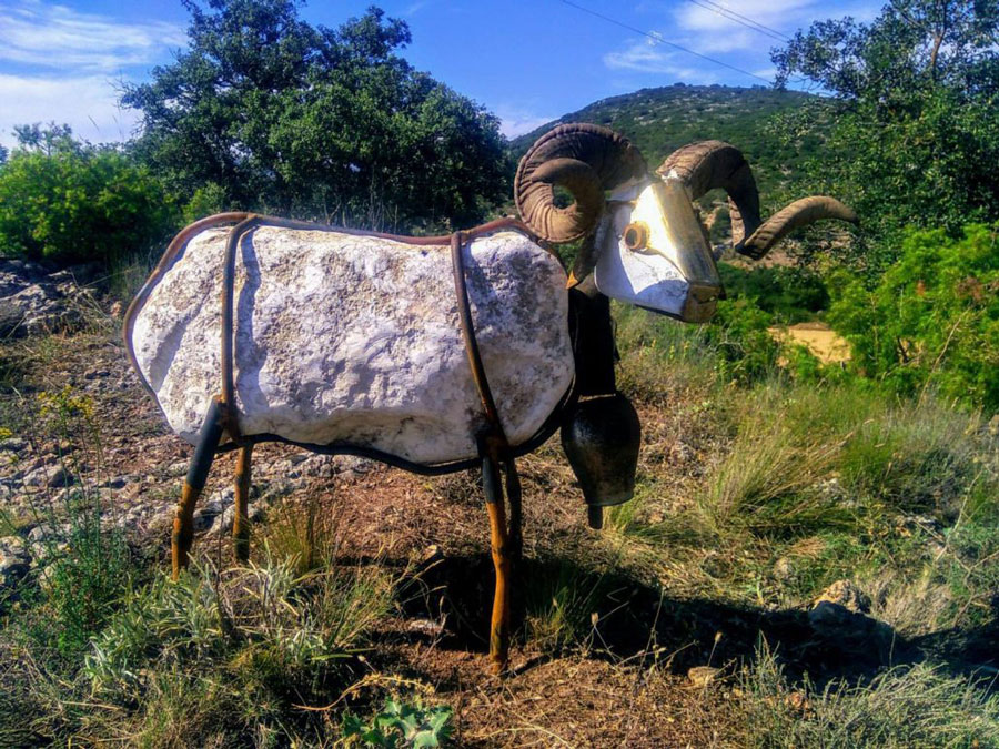 Land art a Montsonís